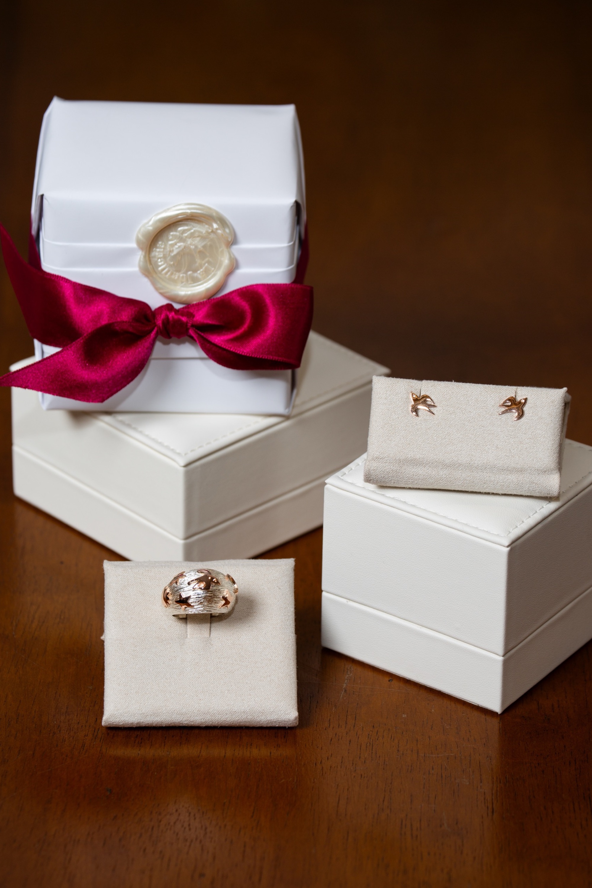 Coffret cadeau La Joaillerie, composition florale
