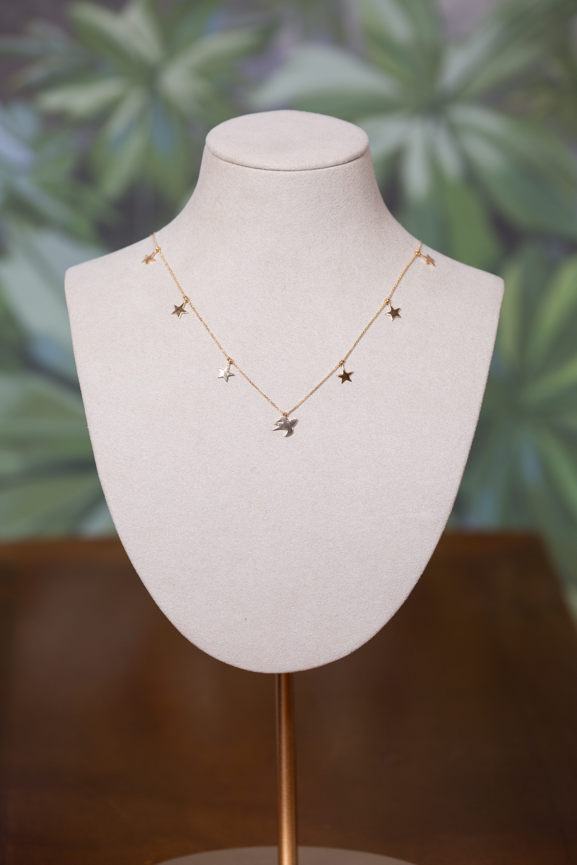 Collier Céleste en or jaune 18 carats